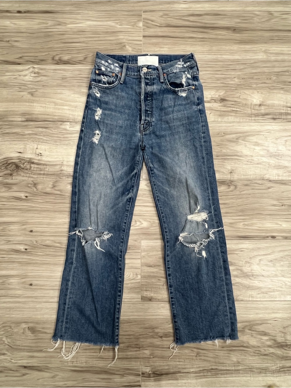 MOTHER SUPERIOR The Rambler Ankle Jeans in Holy Melancholy Size 26